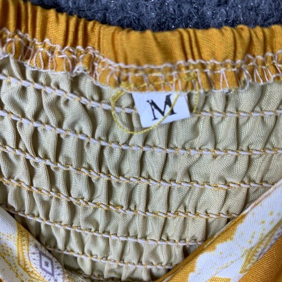 Unbranded Silky Maxi Dress Empire Waist Strap Top Elastic Back Pull-over - Picture 7 of 8